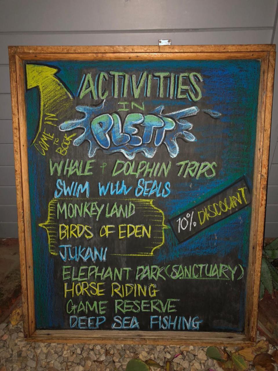Albergo For Backpackers Plettenberg Bay Ngoại thất bức ảnh